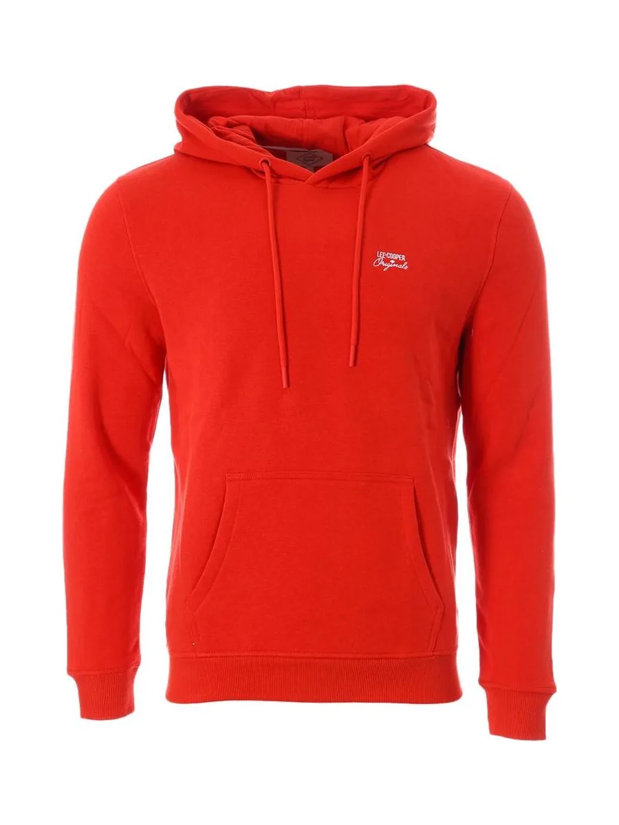 Sweat Rouge Homme Lee Cooper Odalo 2