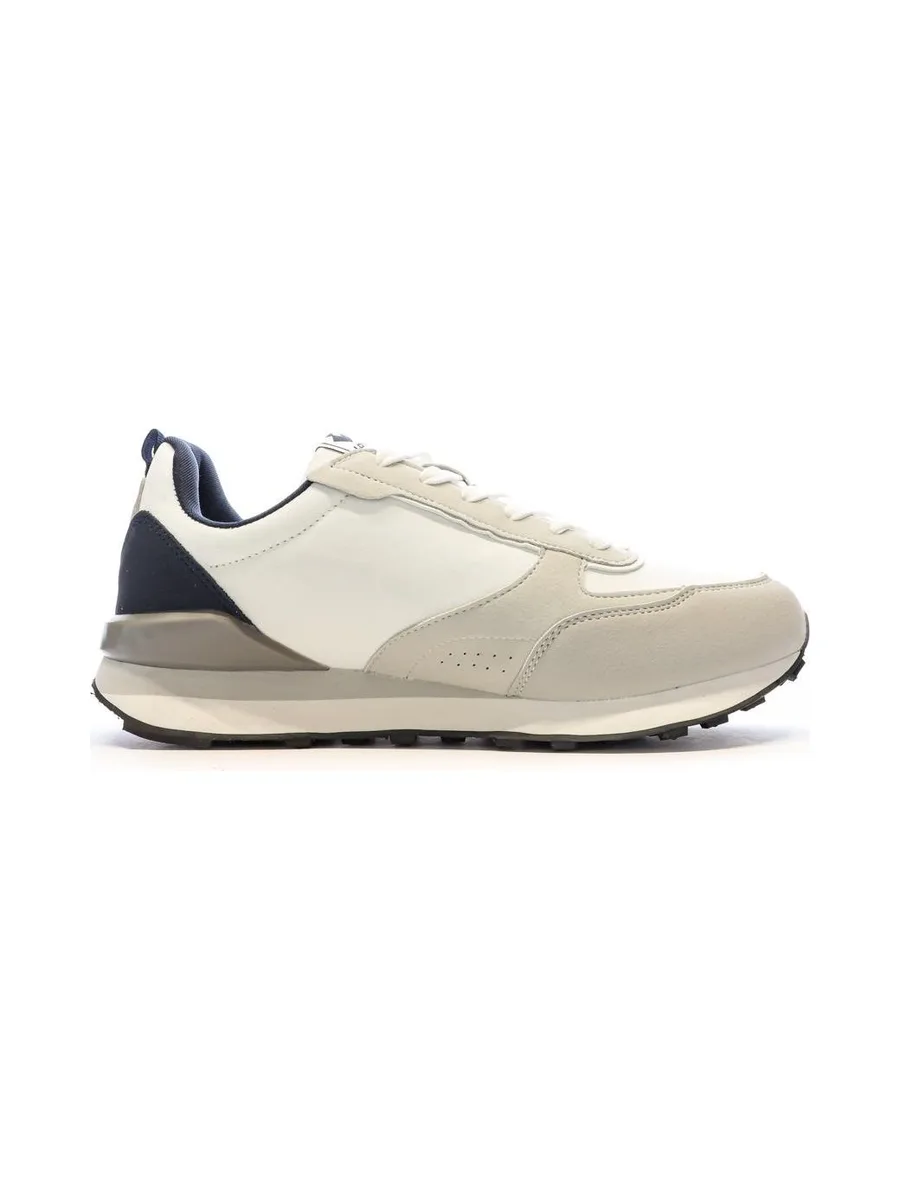 Baskets Blanc/Gris Homme Lotto Twenty 5 3