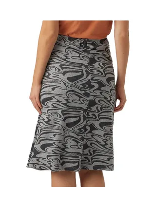 Jupe de Grossesse Grise/Noire Femme Mamalicious Leva 2