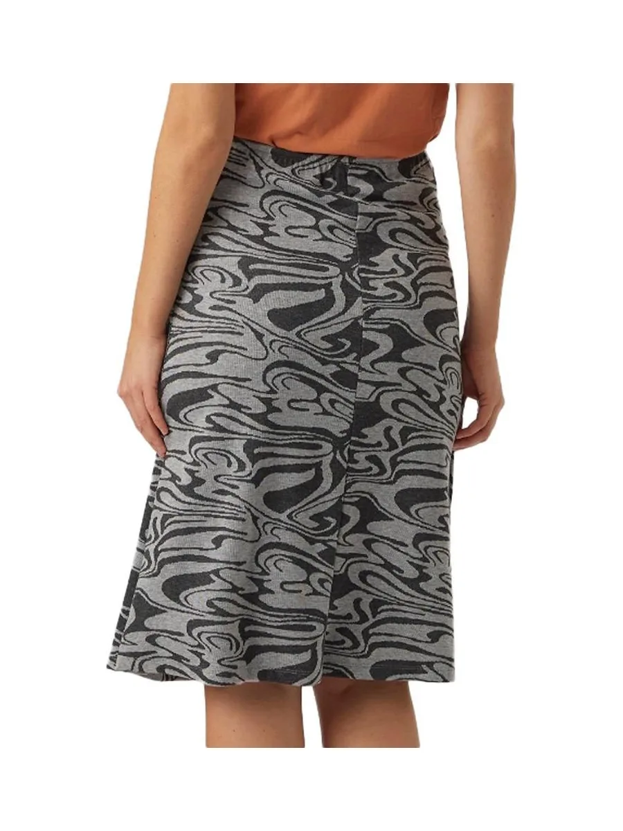 Jupe de Grossesse Grise/Noire Femme Mamalicious Leva 3