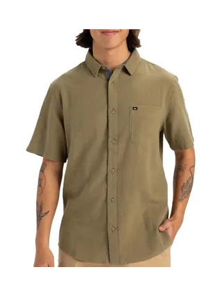 Chemise Kaki Homme Quiksilver Timebox 1