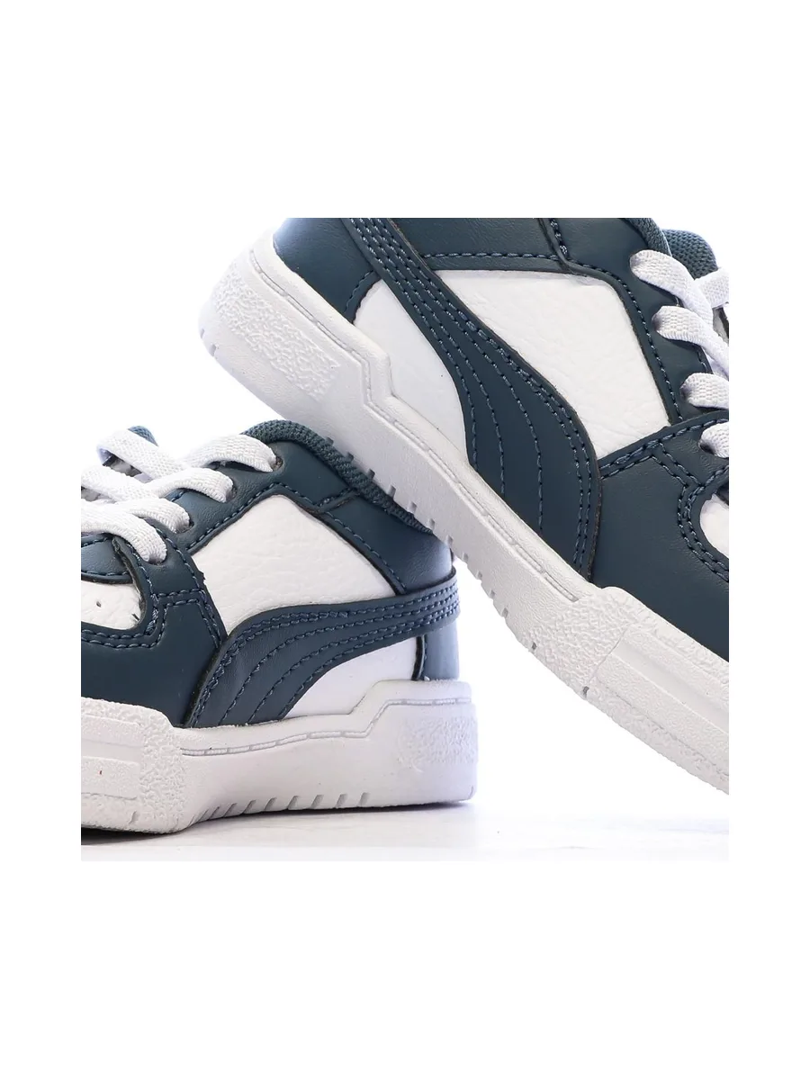 Baskets Blanc/Marine Garçon Puma Ca Pro Classic 8