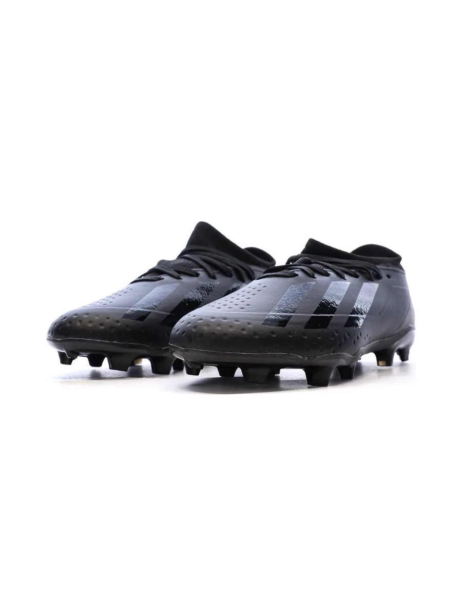 Chaussures de football Noires Garçon Adidas X Crazyfast 7