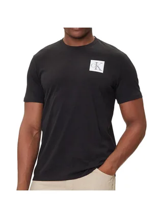 T-Shirt Noir Homme Calvin Klein Jeans Gradient 1