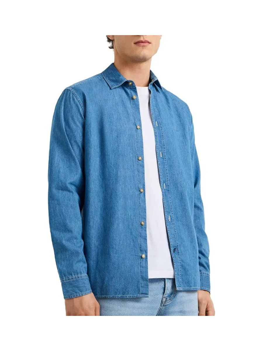 Chemise Bleu Clair Homme Pepe jeans Abel 2