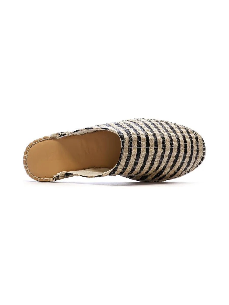 Espadrilles Beiges/Noires Homme Pare Gabia Denis 5