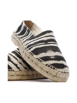 Espadrilles Noires/Beiges Homme Pare Gabia Anitz 7