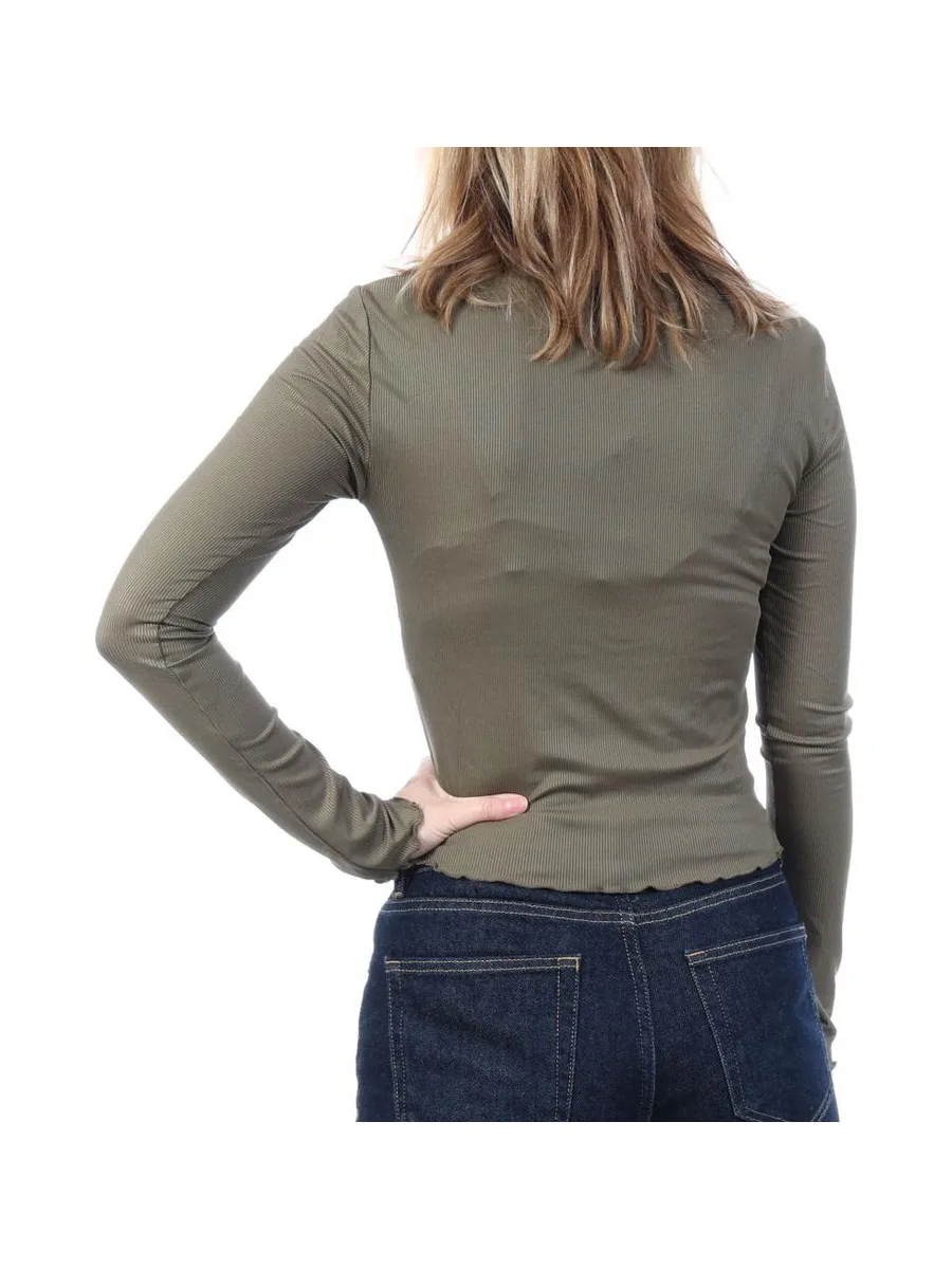 T-shirt Kaki Femme Vero Moda Sofia 3