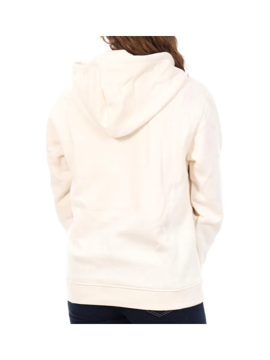 Sweat à Capuche Ecru Femme Lee Cooper Octavi 3