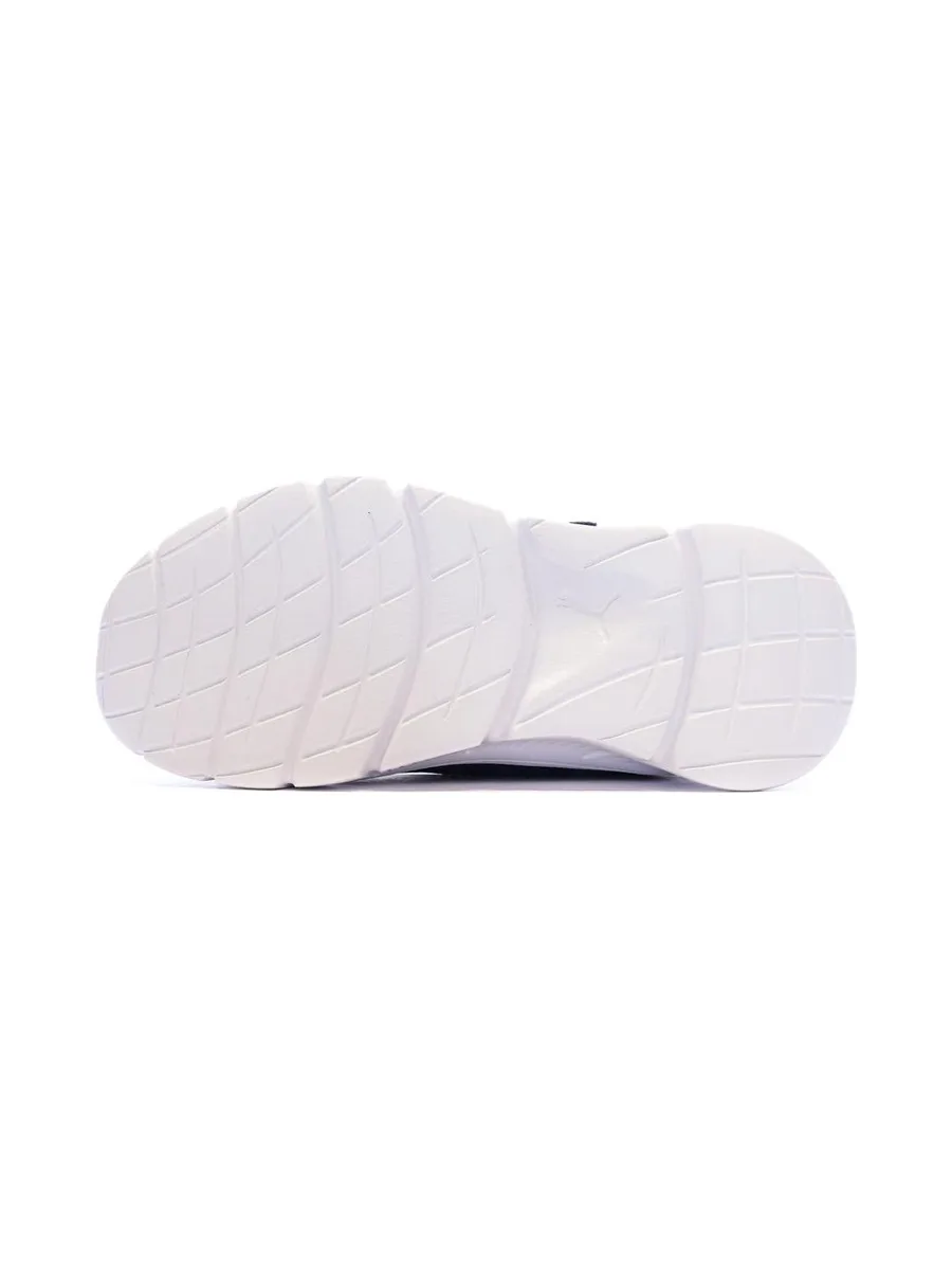 Baskets Marines/Oranges Garçon Puma Flexfocus 6