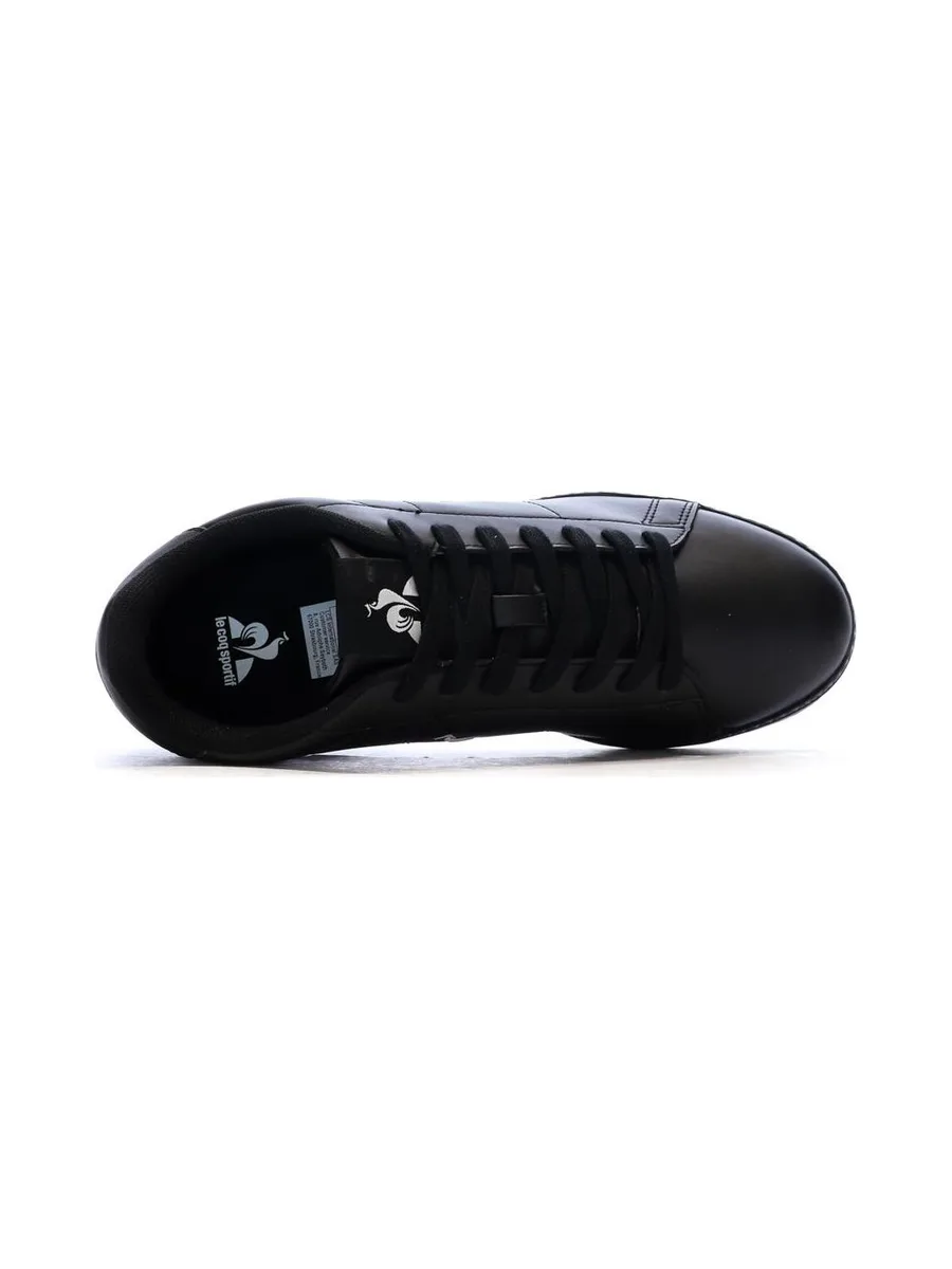 Baskets Noires Homme Le Coq Sportif Courtset 5