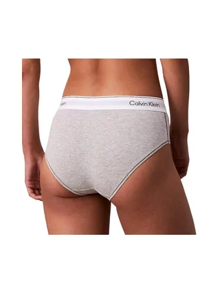 Tanga Gris Femme Calvin Klein Jeans Bikini 2