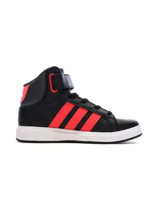 Baskets Noir Garçon Adidas Grand Court Mid 2