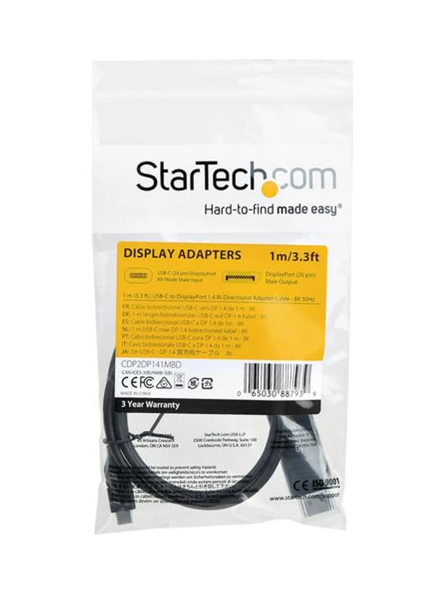 StarTech.com CDP2DP141MBD video cable adapter 5