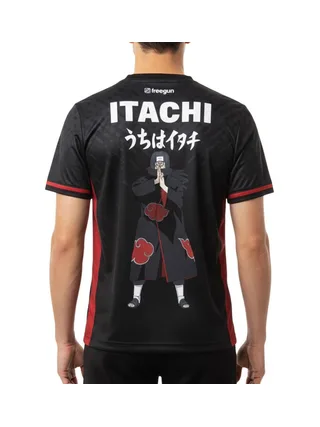 T-shirt Microfibre Noir homme Freegun Naruto Shippuden Itachi 2