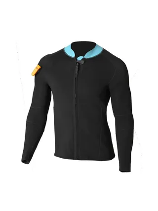 Top néoprène longe cote homme Ocean Step Optimizer 2/2mm Black Oil Blue 1