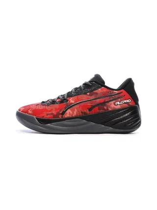 Chaussures de Basketball Noir/Rouge Homme Puma All Pro Nitro 1