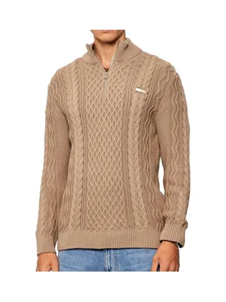 Pull Marron Homme Tommy Hilfiger Cable 1