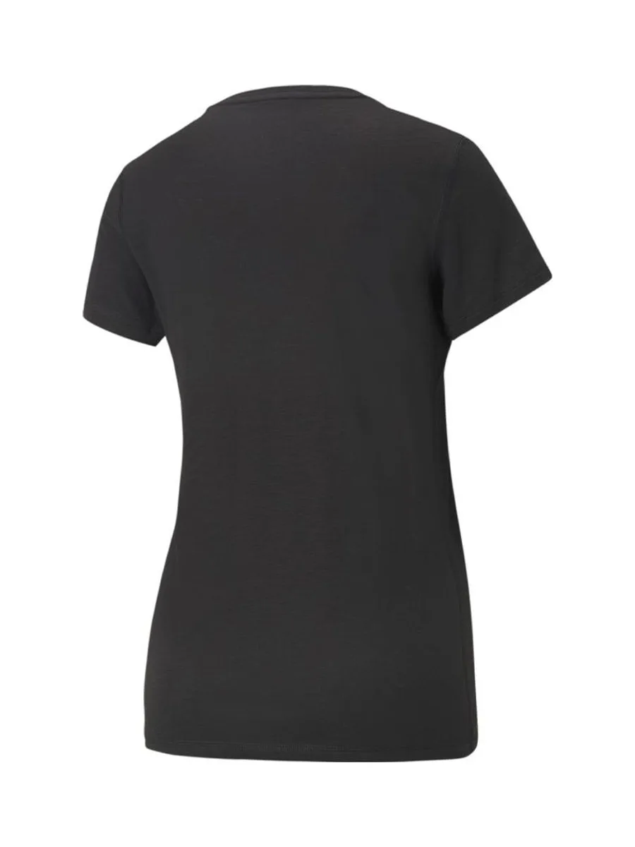 T-shirt Noir Femme Puma Performance Logo Fill 3