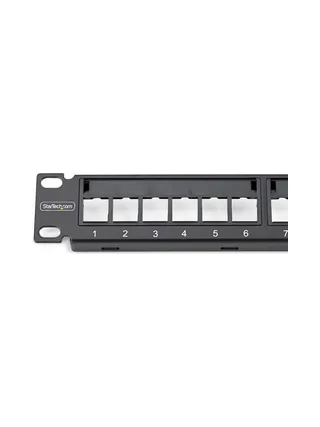 24 Port 1U Blank Keystone Patch Panel 5
