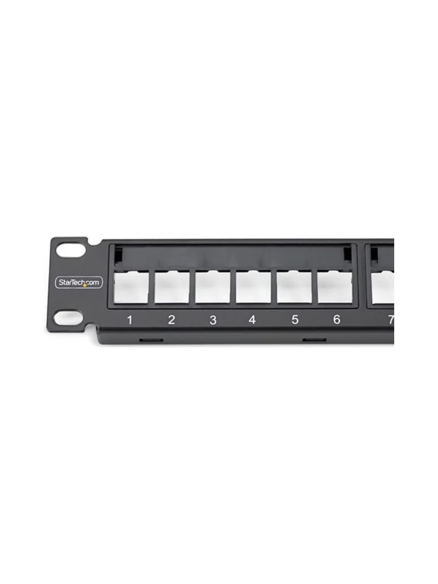 24 Port 1U Blank Keystone Patch Panel 5