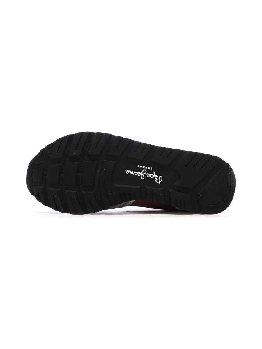 Baskets Bordeaux/Gris Femme Pepe jeans Marlon 6