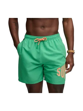 Maillot de bain Vert/Pêche Homme Superdry Swim 1