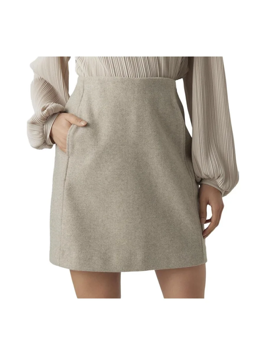 Jupe Beige Femme Vero Moda Fortune Allison 2