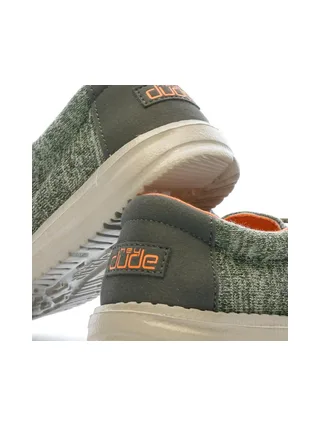 Chaussures Grises/Kaki Garçon Hey Dude Wally Youth 7