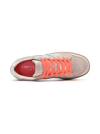 Baskets Rose/Bleu Homme Teddy Smith 120596 4
