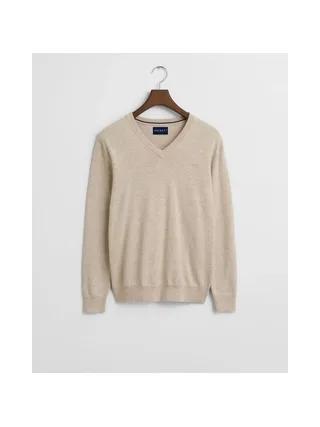 Pull en coton à col en V HACKETT 2