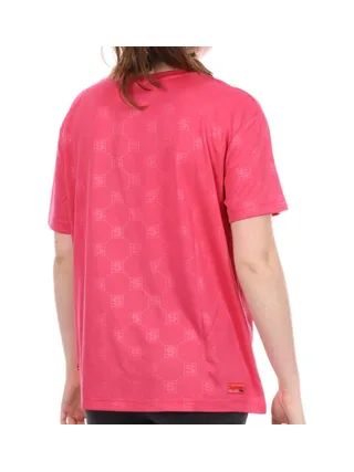 T-Shirt rose/argent femme Supreme Grip Becca 2