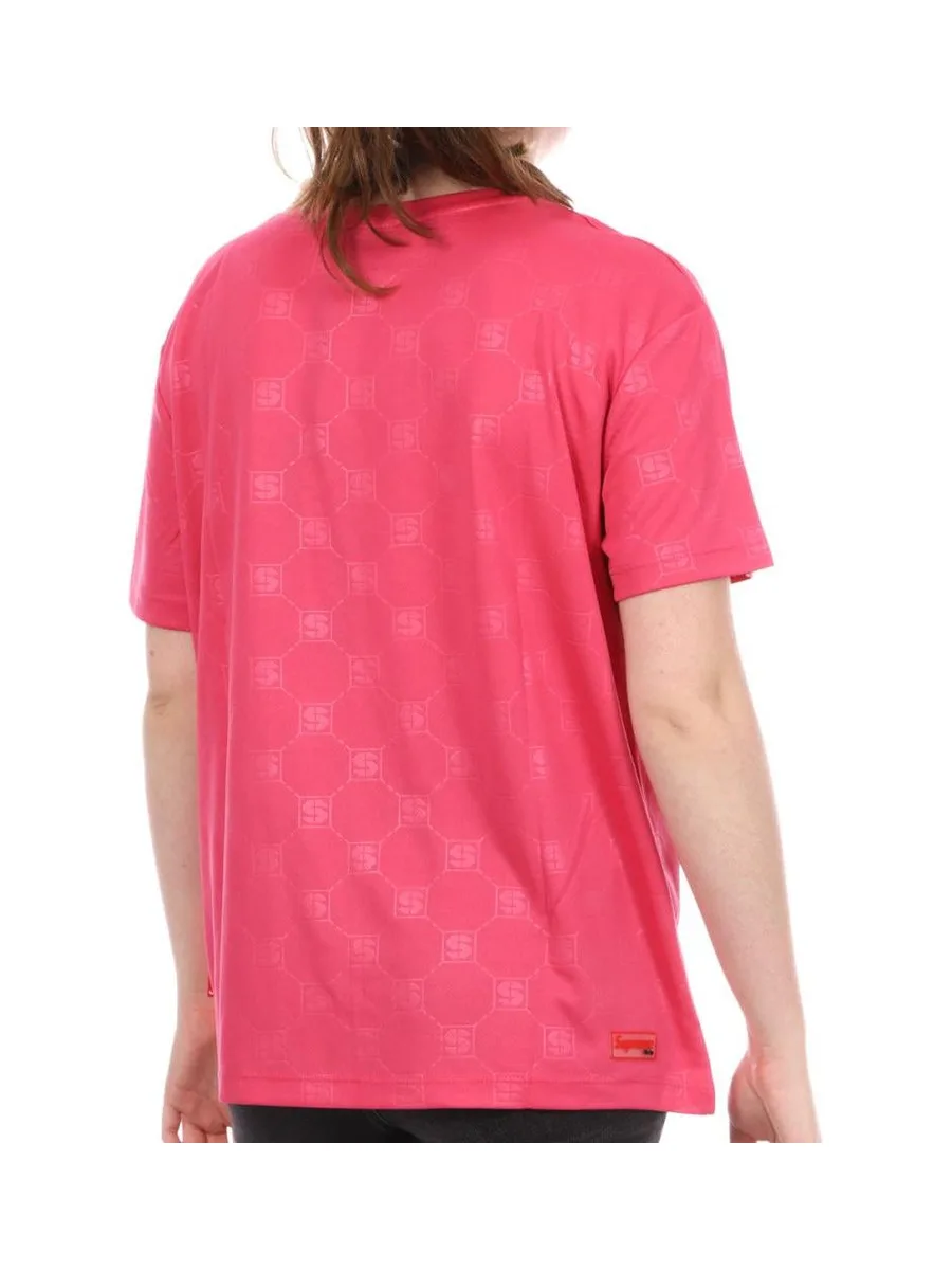 T-Shirt rose/argent femme Supreme Grip Becca 2