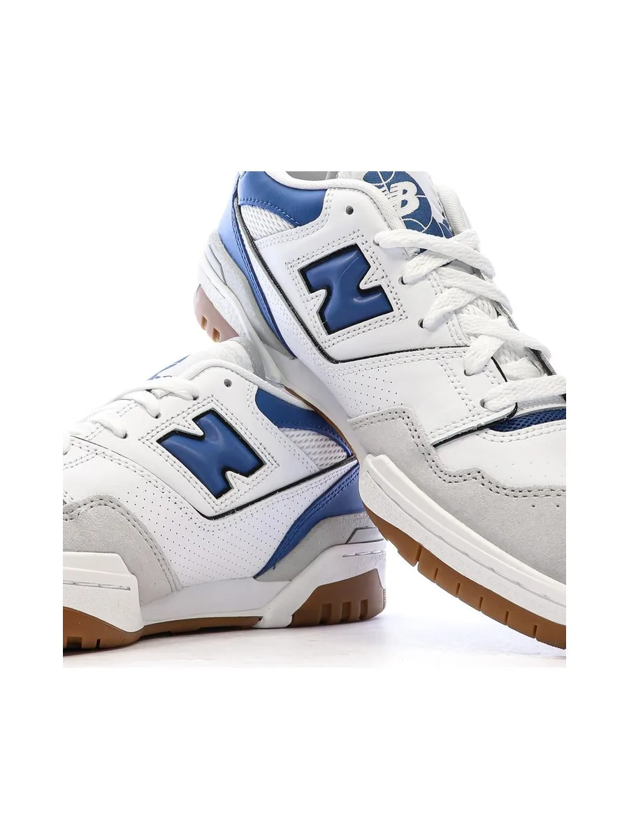 Baskets Blanc/Bleu Homme New Balance 550 ESA 8