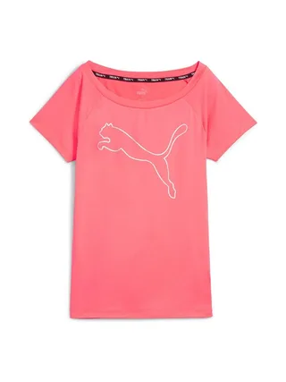 T-shirt de Running Rose/Orange Femme Puma 522420 1