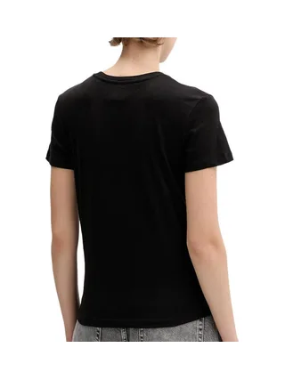 T-shirt Noir Femme Tommy Hilfiger Tjw Reg Essential 2
