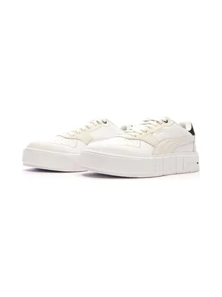 Baskets Blanches/Ecru Femme Puma Cali Court Pure 6