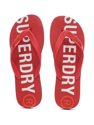 Tongs Rouge Homme Superdry Core Essential Flip Flop 3