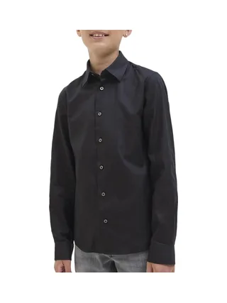 Chemise Noir Garçon Jack & Jones Nico 1