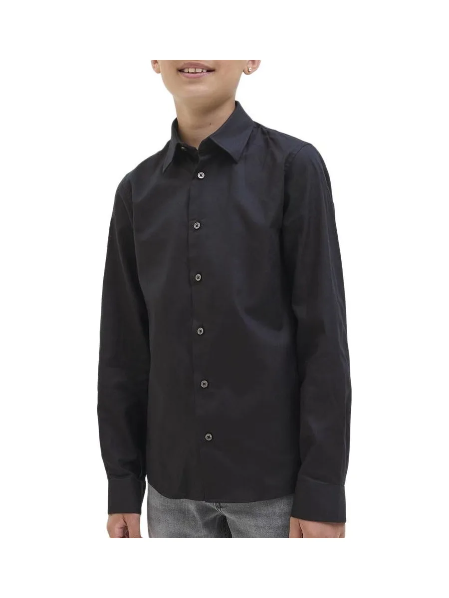 Chemise Noir Garçon Jack & Jones Nico 2