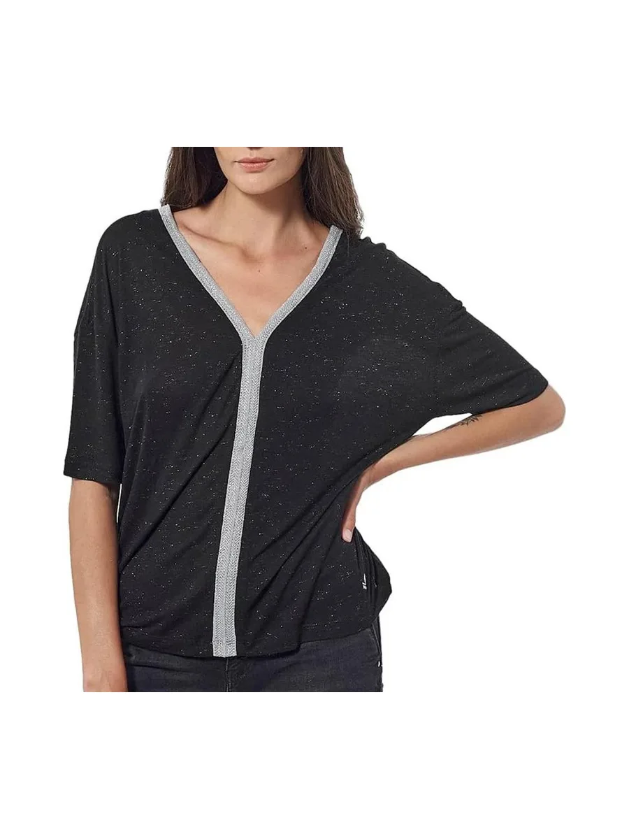 T-Shirt Noir Femme Kaporal FANNY 2