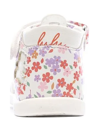 Sandales Blanc/Rose Fille Lulu Castagnette Lorya 3