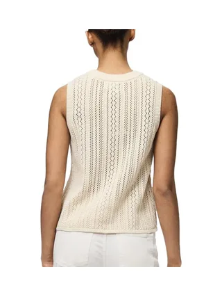 Débardeur Beige Femme Pieces Nuka 2