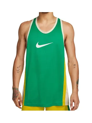Maillot de basketball Vert/Jaune Homme Nike Df Icon 1