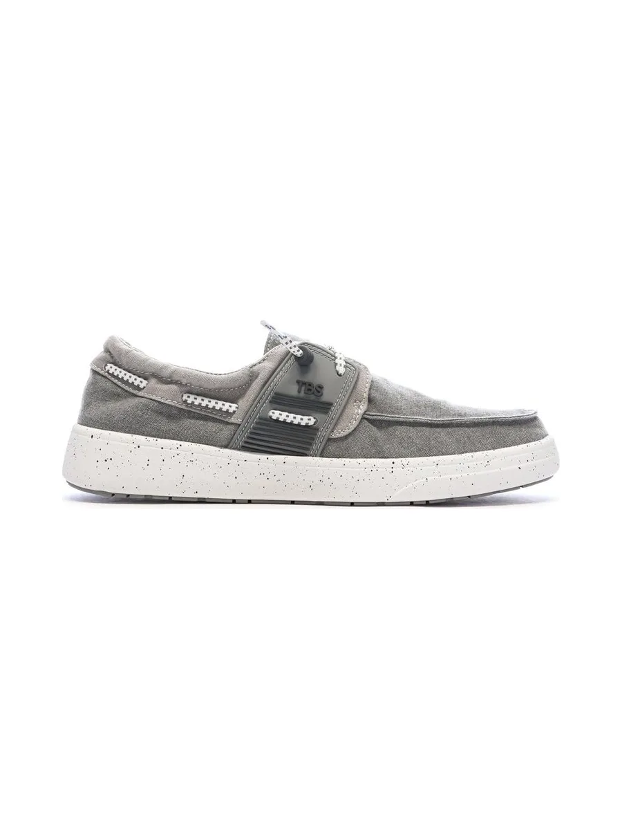 Chaussures bateau Gris Homme TBS Bateau Canvas 3