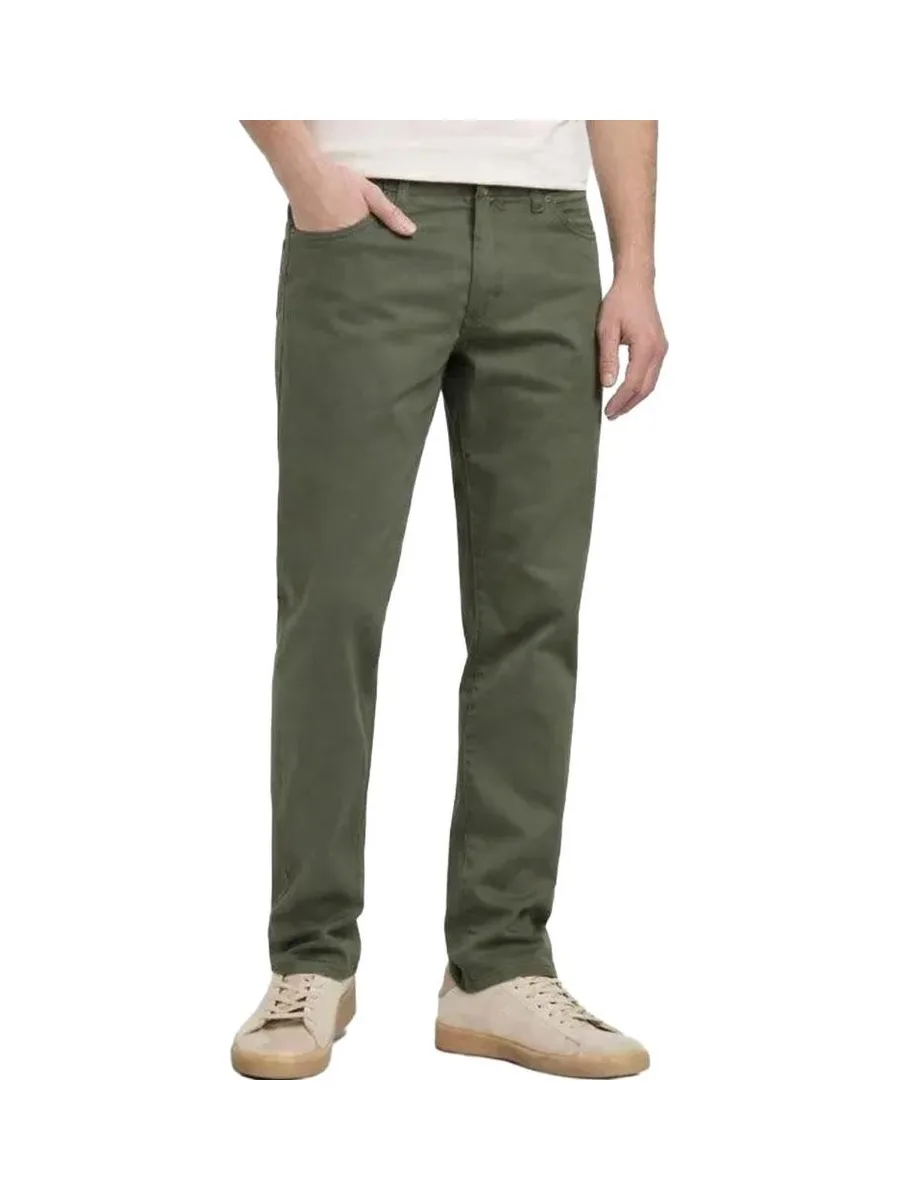 Pantalon Kaki Homme Lee Slim Fit Olive 2