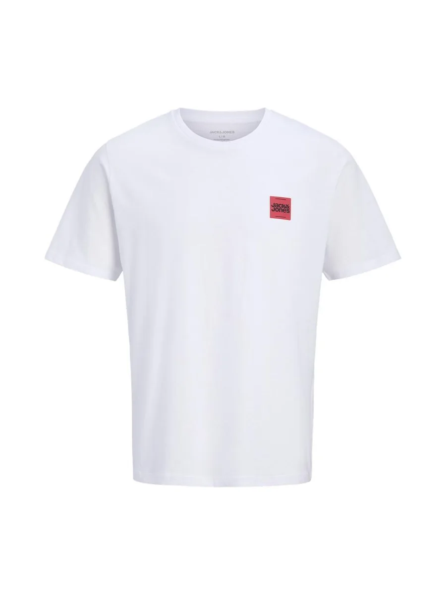 T-Shirt Blanc Homme Jack & Jones Brandy 1