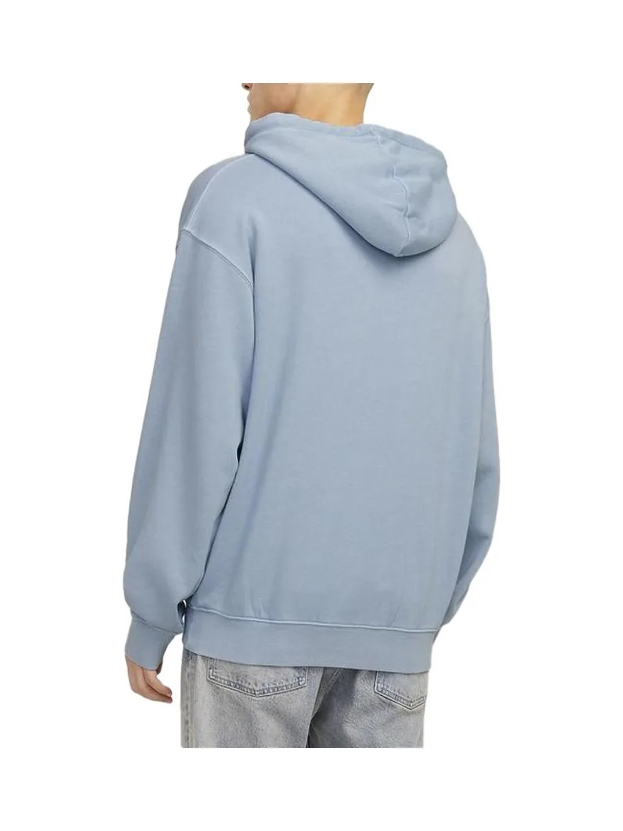 Sweat Bleu Ciel Homme Jack & Jones Charge Faded 3