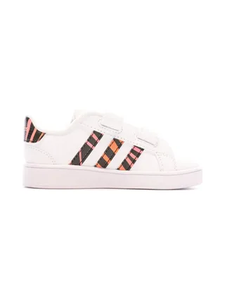 Baskets Blanche Garçon Adidas Grand Court Cf I 2