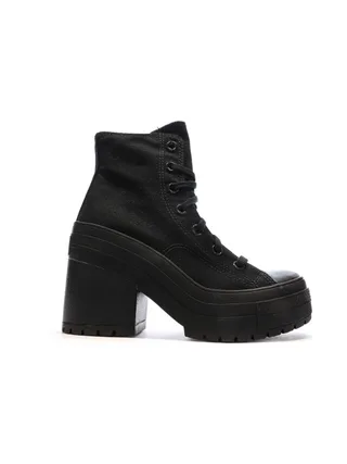Baskets Noires Femme Converse Chuck 70 De Luxe Heel 2